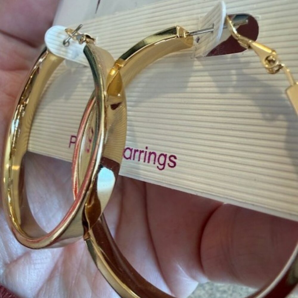 NWT Park Lane Gold Earrings - Picture 4 of 4